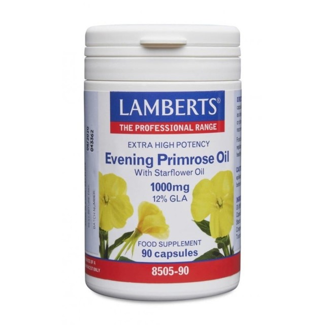 Lamberts Evening Primrose Oil Έλαιο Νυχτολούλουδου με Προσθήκη Ελαί...