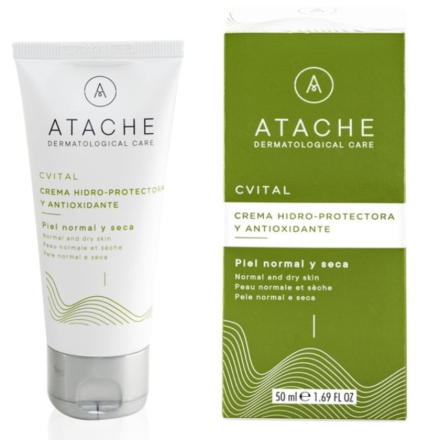 Atache C Vital A.H.A. Day Cream Ενυδατική Κρέμα Προσώπου Ημέρας Καν...