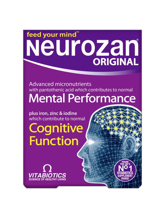 Vitabiotics Neurozan Για Καλή Εγκεφαλική Λειτουργία, 30 Ταμπλέτες
