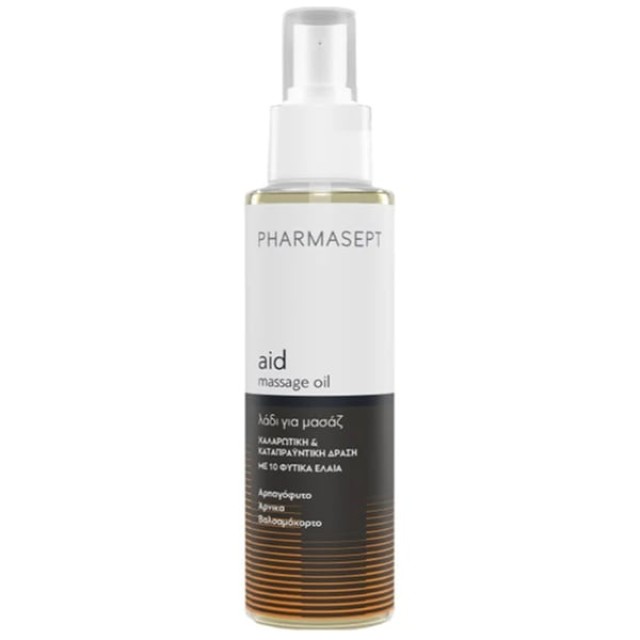 Pharmasept Tol Velvet Relief Massage Oil Λάδι Μασάζ Για Χαλάρωση 100ml