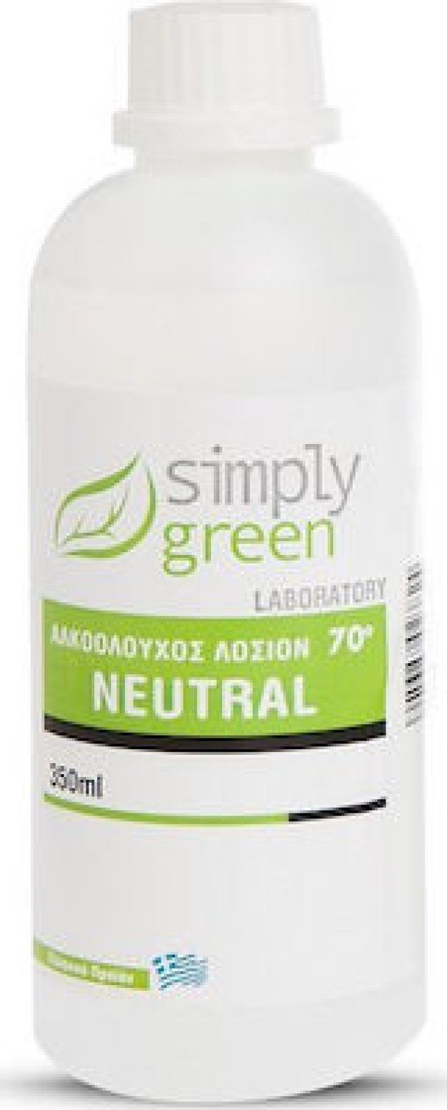 Simply Green Αλκοολούχος Λοσιόν Neutral 70 Βαθμοί, 350ml