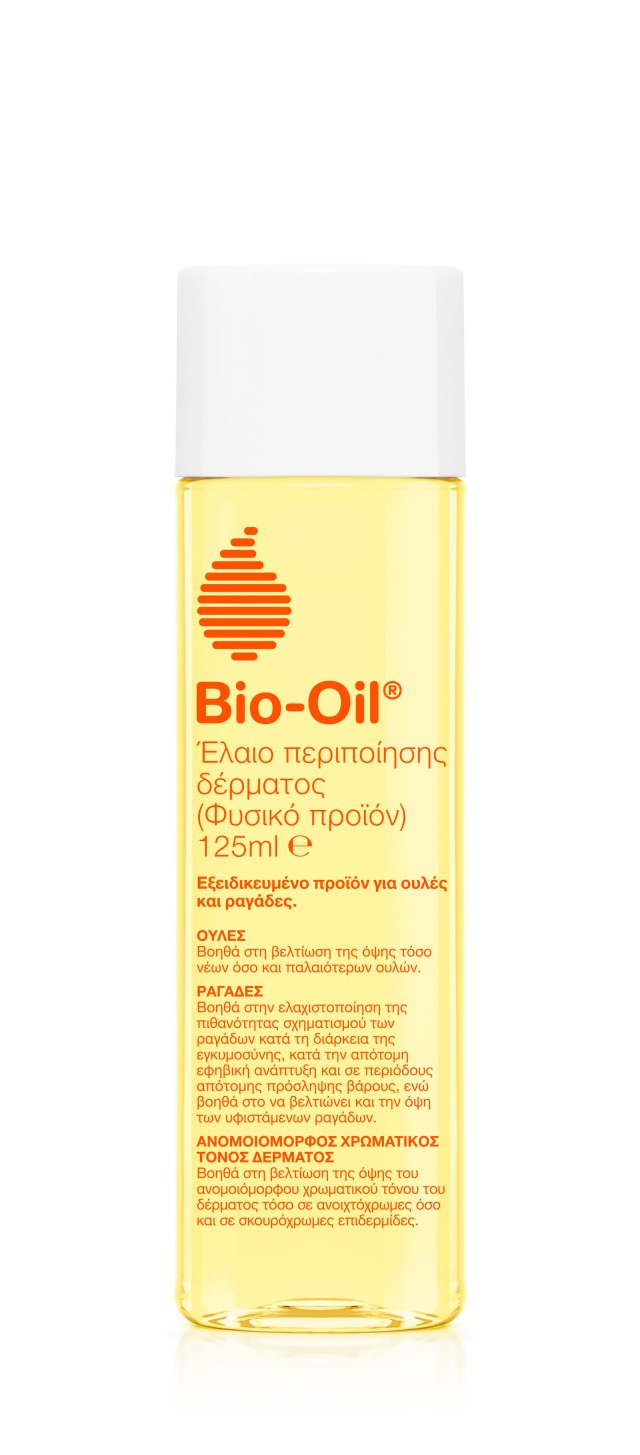 Bio-Oil Natural Λάδι Επανόρθωσης Ουλών & Ραγάδων Φυσικό Προιόν, 125ml