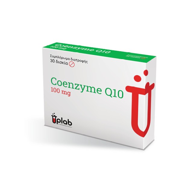 Uplab Coenzyme Q10 100mg Συμπλήρωμα Διατροφής με Συνένζυμο Q10, 30δ... Uplab Coenzyme Q10 100mg Συμπλήρωμα Διατροφής με Συνένζυμο Q10, 30δ...
