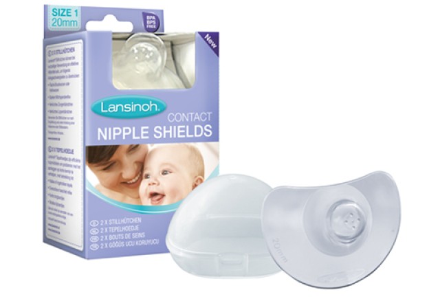 Lansinoh Contact Nipple Shields Ψευδοθηλές 20mm, 2 τμχ