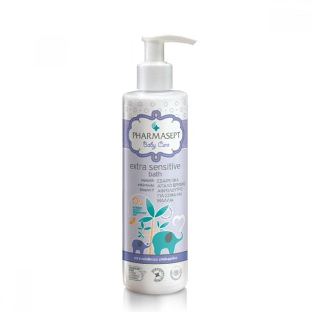 Pharmasept Baby Extra Sensitive Bath Βρεφικό Αφρόλουτρο 250ml