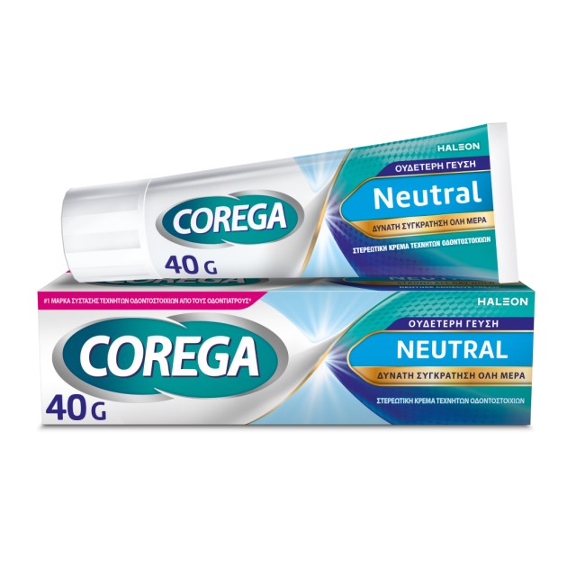 Corega 3D Hold Neutral Στερεωτική Κρέμα, 40g