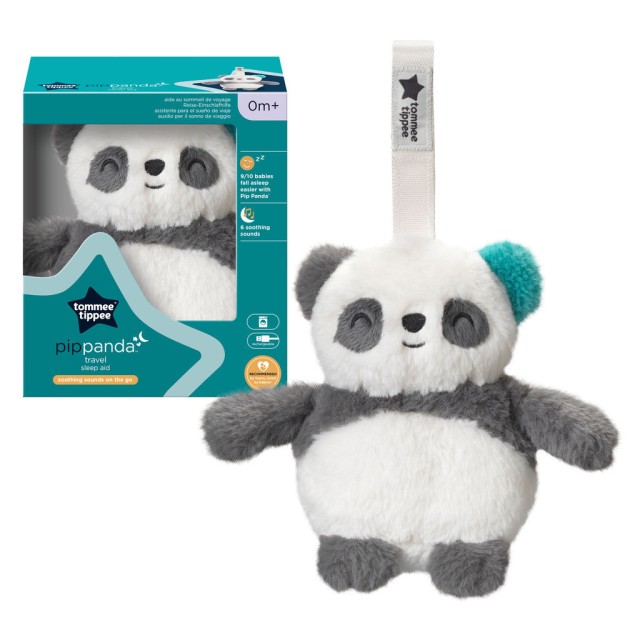 Tommee Tippee Travel Sleep Aid Pip Panda Βοήθημα Ύπνου για Μωρά με Ήχους, 1 τμχ
