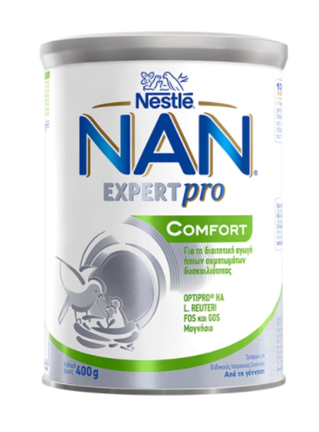 Nestle NAn Expert pro Comfort Γάλα σε Σκόνη για τη Ήπια Συμπτώματα Δυσκοιλιότητας για Βρέφη Από τη Γέννηση 400gr
