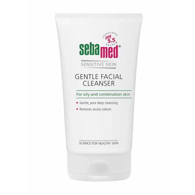 Sebamed Facial Cleanser Gel Καθαριστικό Τζελ Προσώπου Για Λιπαρή Επ...