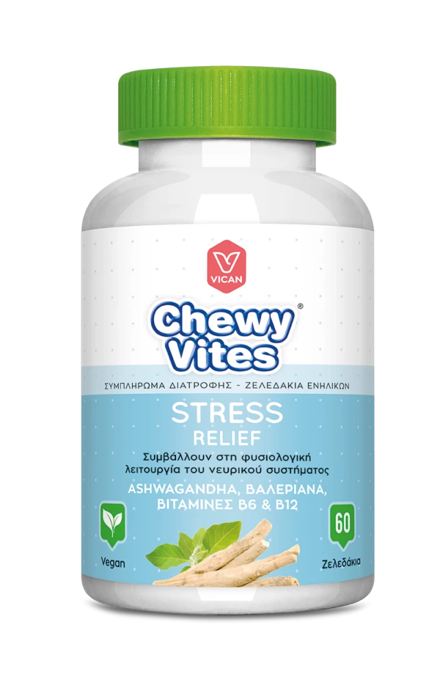 Chewy Vites Adults Stress Relief, 60 Gummies