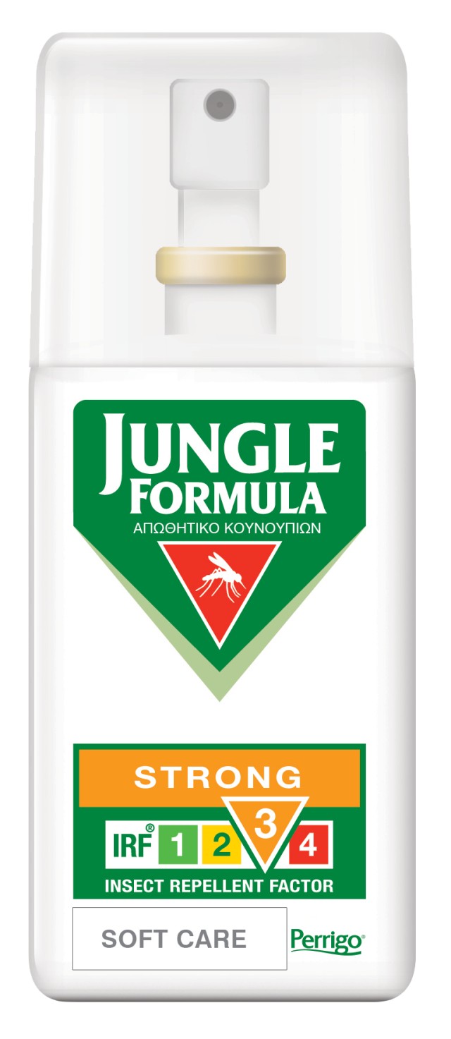 Jungle Formula Strong Soft Care Aντικουνουπικό Σπρέι, 75ml