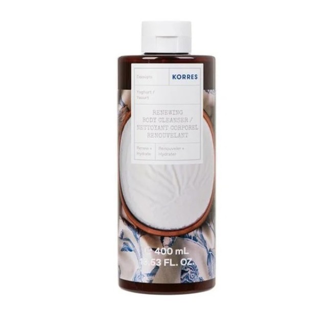 Korres Renewing Body Cleanser Αφρόλουτρο Γιαούρτι, 400ml