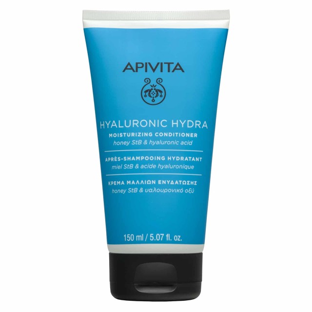 Apivita Hyaluronic Hydra Μαλακτική Κρέμα Μαλλιών για Ενυδάτωση με Honey STB + Υαλουρονικό Οξύ, 150ml