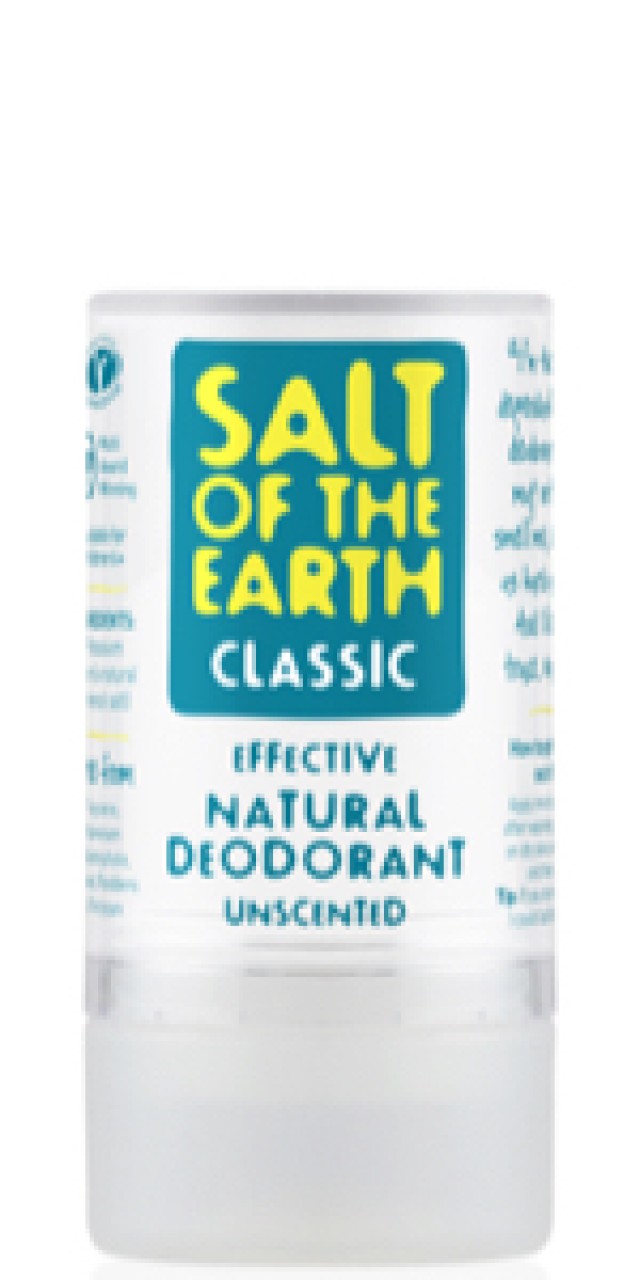 Salt of the Earth Unscented Αποσμητικός Κρύσταλλος σε Roll-On, 90gr