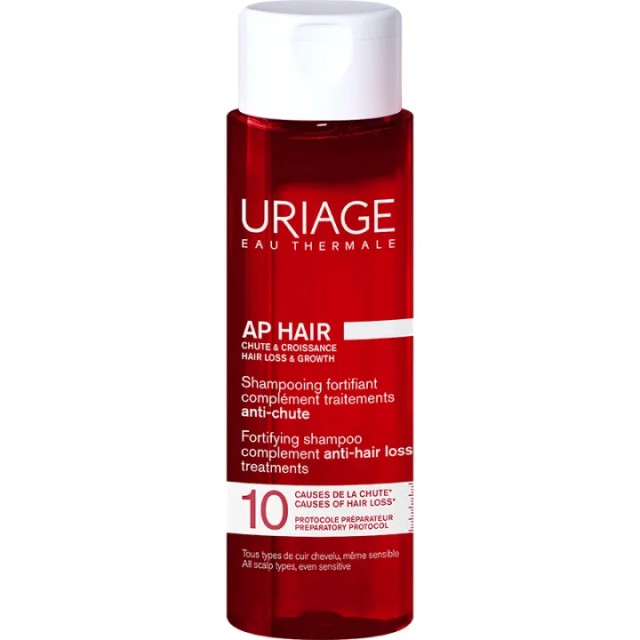 Uriage AP Hair Anti-Hair Loss Fortifying Shampoo Ενδυναμωτικό Σαμπο...