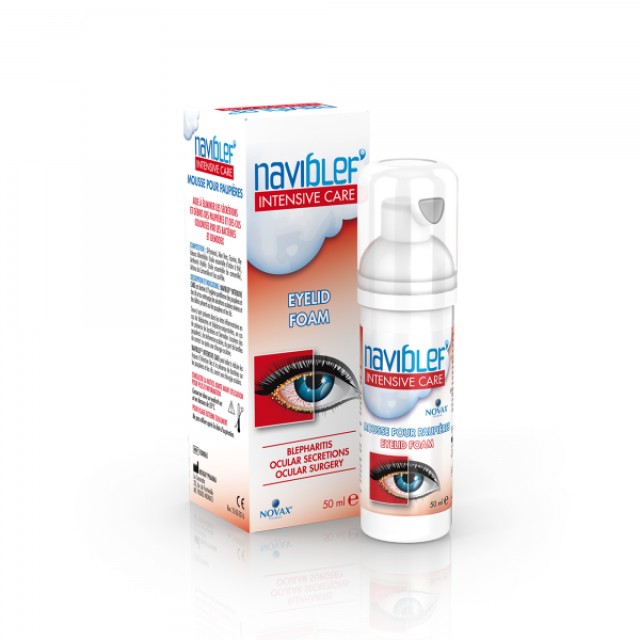 Naviblef Intensive Care Eyelid Foam, 50ml