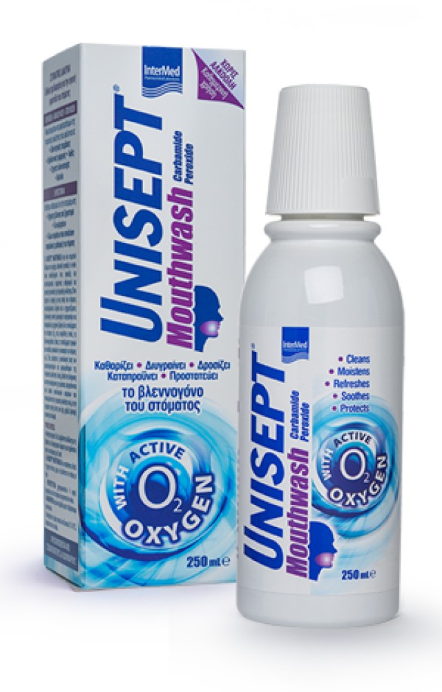 Unisept Mouthwash Καθημερινό Στοματικό Διάλυμα, 250ml