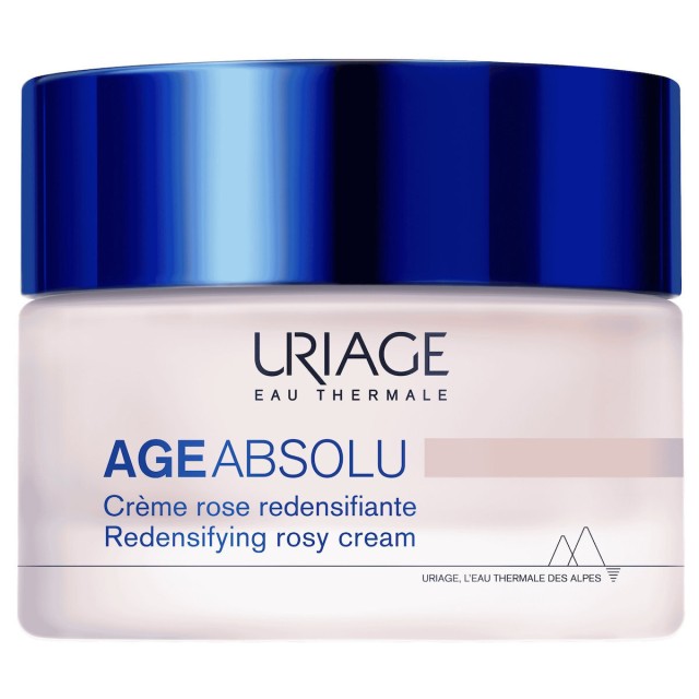 Uriage Age Absolu Redensifying Rosy Cream Αντιγηραντική Κρέμα Με Ρετινόλη Για Όλους Τους Τύπους Επιδερμίδας, 50ml