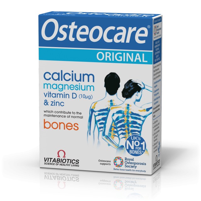 Vitabiotics Osteocare Original Tablets Για την Υγεία των Οστών, 30 Κάψουλες