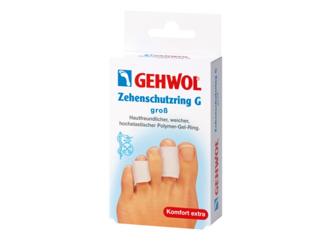 Gehwol Toe Protection Ring G Large Προστατευτικός Δακτύλιος Δακτύλων Ποδιού G (36mm), 2 Τεμάχια