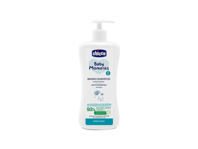 Chicco Baby Moments Αφρόλουτρο - Σαμπουάν Χωρίς Δάκρυα 0m+, 500ml
