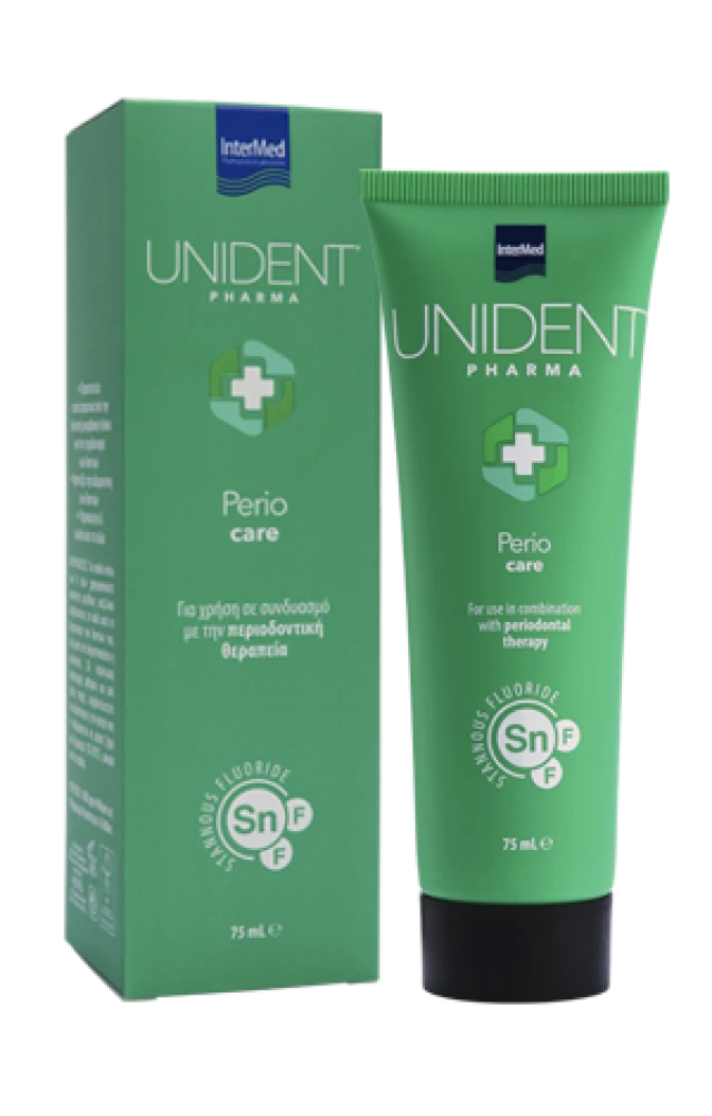 Unident Pharma Perio Care Για Χρήση σε Συνδυασμό με τη Περιοδοντική Θεραπεία, 75ml