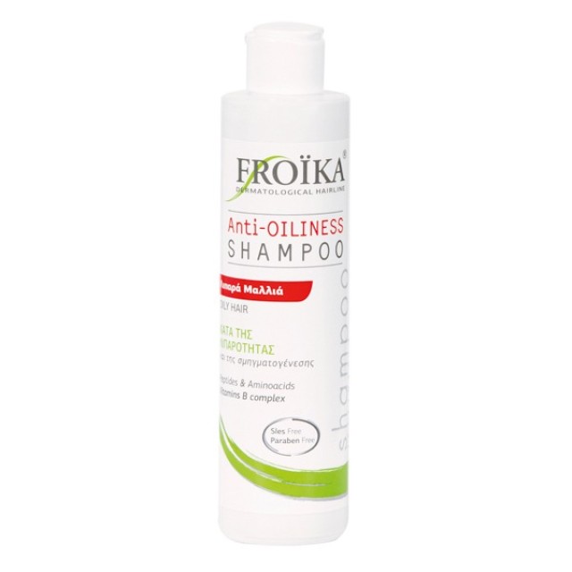 Froika Anti-Oiliness Shampoo Σαμπουάν κατά της Λιπαρότητας, 200ml