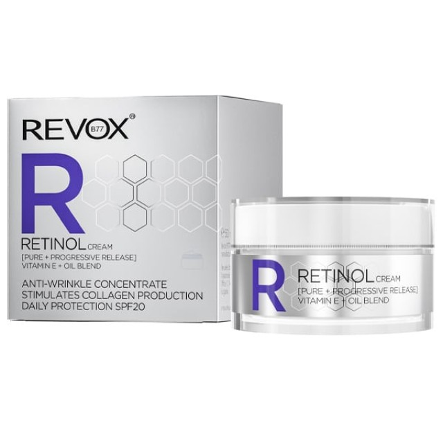 Revox B77 Retinol SPF20 Αντιρυτιδική Κρέμα Ημέρας, 50ml
