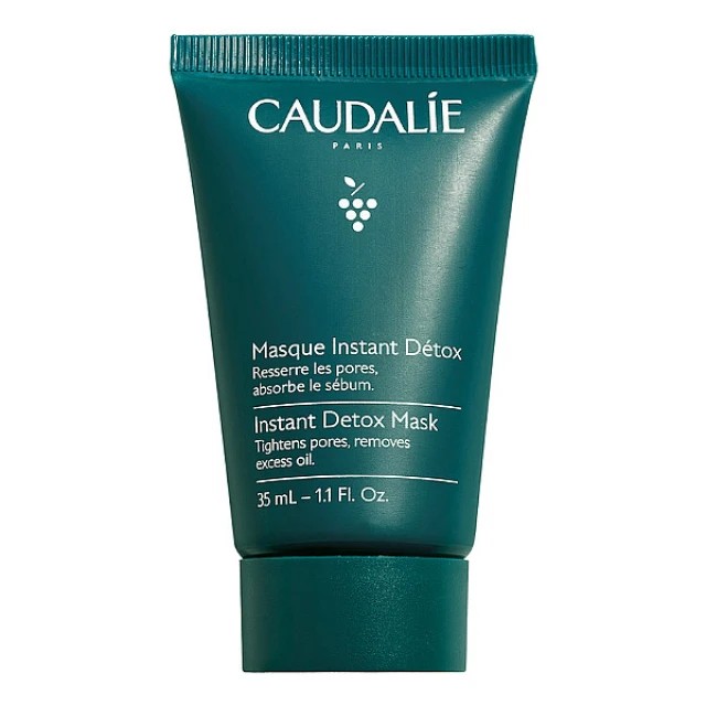 Caudalie Instant Detox Mask Αποτοξινωτική Μάσκα με Ροζ Άργιλο, 35ml