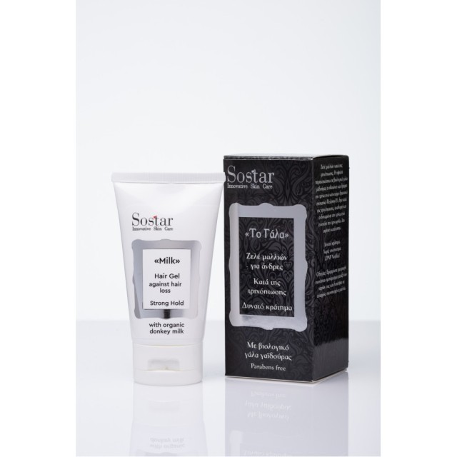 Sostar Το Γάλα Gel Μαλλιών Κατά Της Tριχόπτωσης Με Γάλα Γαϊδούρας, 75ml