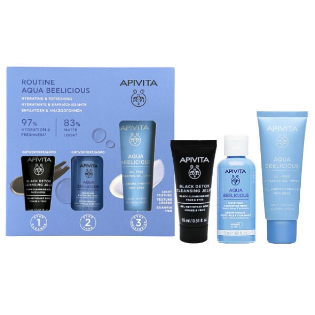 Apivita Promo Αqua Beelicious Oil-Free Hydrating Gel-Cream 40ml + P...