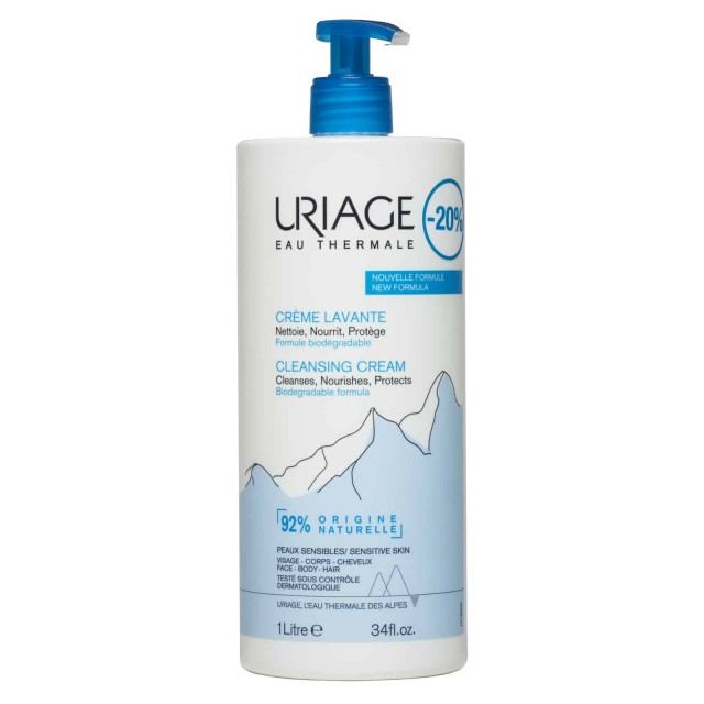 Uriage Eau Thermale Cleansing Cream 1000ml PR(STICKER -20%)