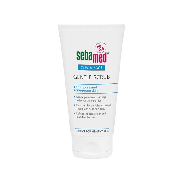 Sebamed Clear Face Gentle Scrub Προσώπου, 150ml
