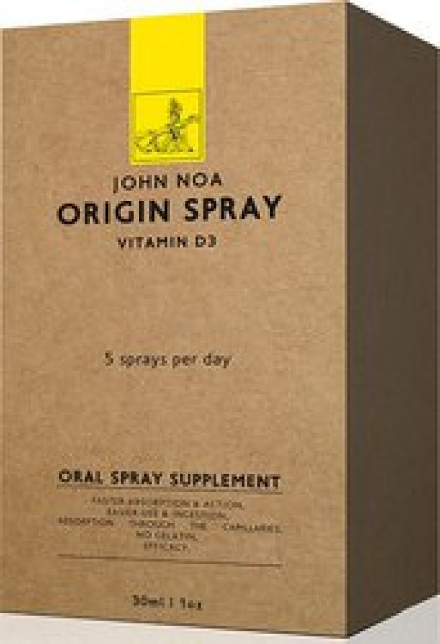 John Noa Origin Spray Vitamin D3 Συμπλήρωμα Διατροφής Βιταμίνης D3 σε Μορφή Spray 30ml