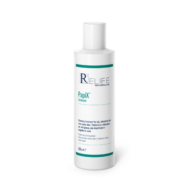 Menarini Relife PapiX Cleanser Καθαριστικό Προσώπου για το Λιπαρό  με Τάση για Ακμή Δέρμα, 200ml