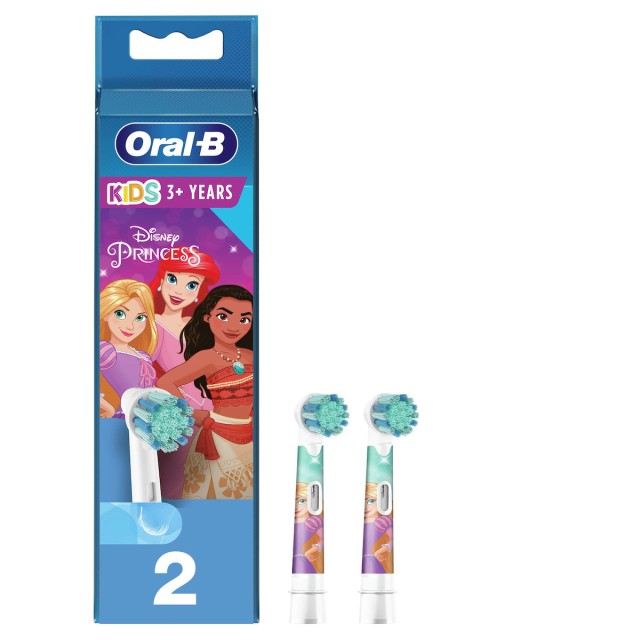 Oral-B Kids Extra Soft Ανταλλακτικές Κεφαλές Παιδικής Ηλεκτρικής Οδοντόβουρτσας, 2τμχ