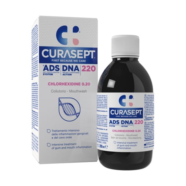Curasept ADS DNA 220 Mouthwash Chlorhexidine 0.20 Στοματικό Διάλυμα...