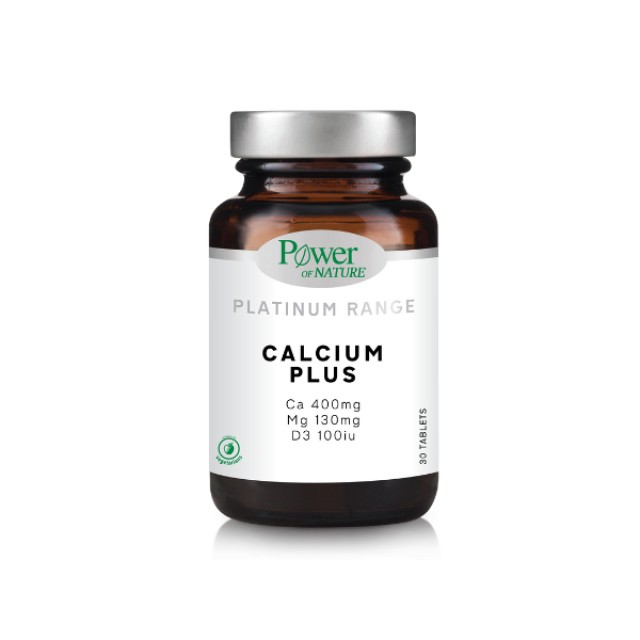 Power Health Calcium Plus Συμπλήρωμα Ασβεστίου 30 Ταμπλέτες