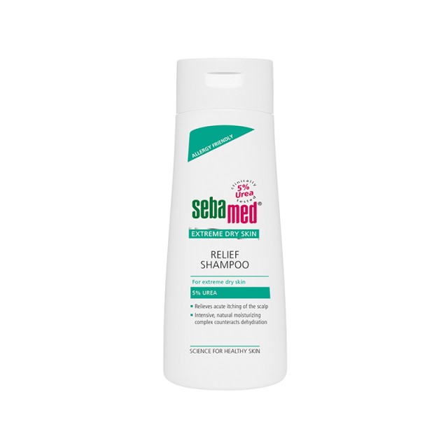 Sebamed Extreme Dry Skin Relief Shampoo 5% Urea Σαμπουάν Κατά Της Ξηρότητας, 200ml