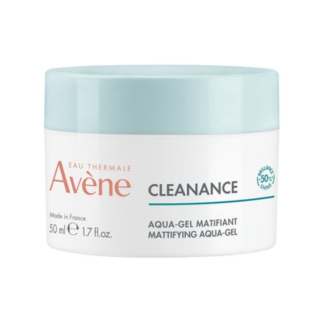 Avene Cleanance Mattifying Aqua-Gel Κρέμα Προσώπου για Ματ Αποτέλεσ...