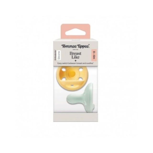 Tommee Tippee Closer to Nature Breast-like Soother Πιπίλες Σιλικόνη...