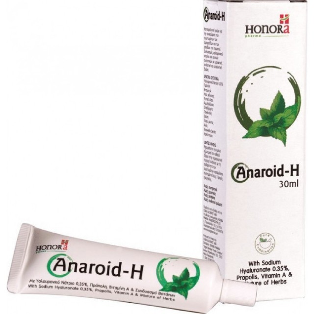 Anaroid-H Hemoroids Cream Κρέμα για την Ανακούφιση των Συμπτωμάτων των Αιμορροίδων, 30ml