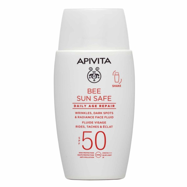 Apivita Bee Sun Safe SPF50 Daily Age Repair Αντηλιακό Προσώπου, 50ml
