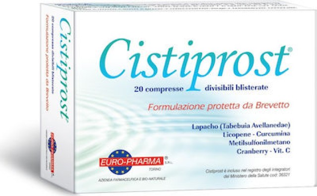 Bionat Cistiprost, Συμπλήρωμα Διατροφής για την Φυσιολογική Λειτουργία του Προστάτη, 20 Κάψουλες