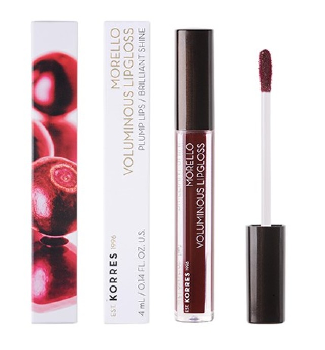 Korres Morello Voluminous Lip Gloss 58 Bloody Cherry, 4ml