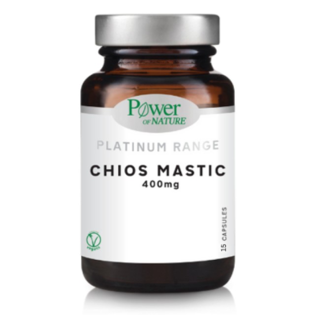 Power Health  Platinum Chios Mastic 400mg, 15 κάψουλες