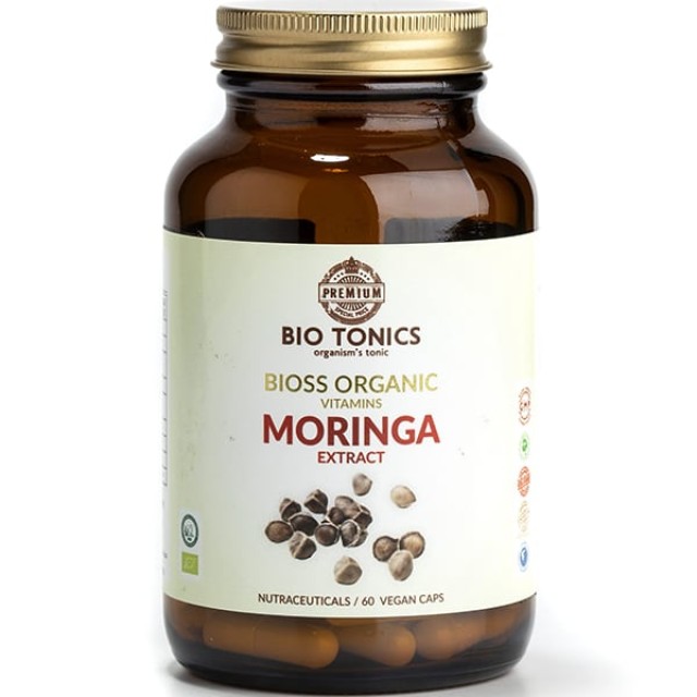 Bio Tonics Bioss Organic Vitamins Moringa Extract Συμπλήρωμα Διατρο...