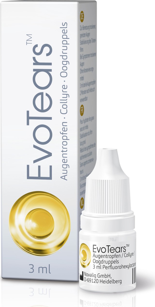 EvoTears Οφθαλμικές Σταγόνες για Ξηροφθαλμία 3ml