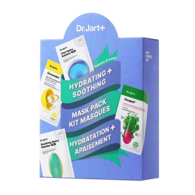 Dr.Jart+ Mask Kit Hydrating+Soothing & Hydratation+Apaisement Σετ Μ...
