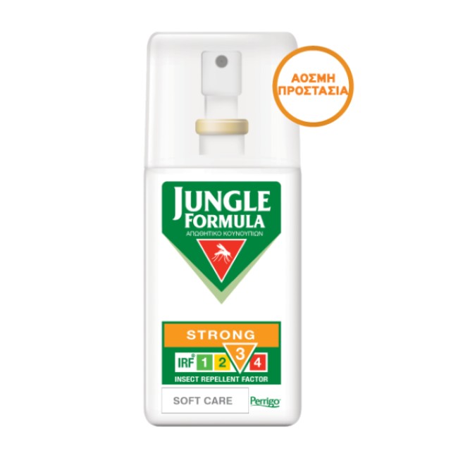 Jungle Formula Strong Soft Care Aντικουνουπικό Σπρέι, 75ml